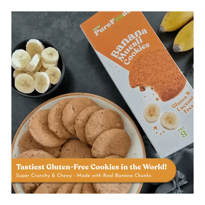 Banana Muesli Cookies