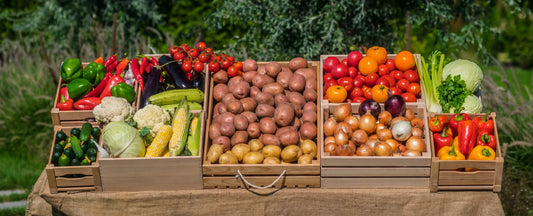 organic fruits and vegetables