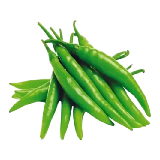 Organic Green Chilli