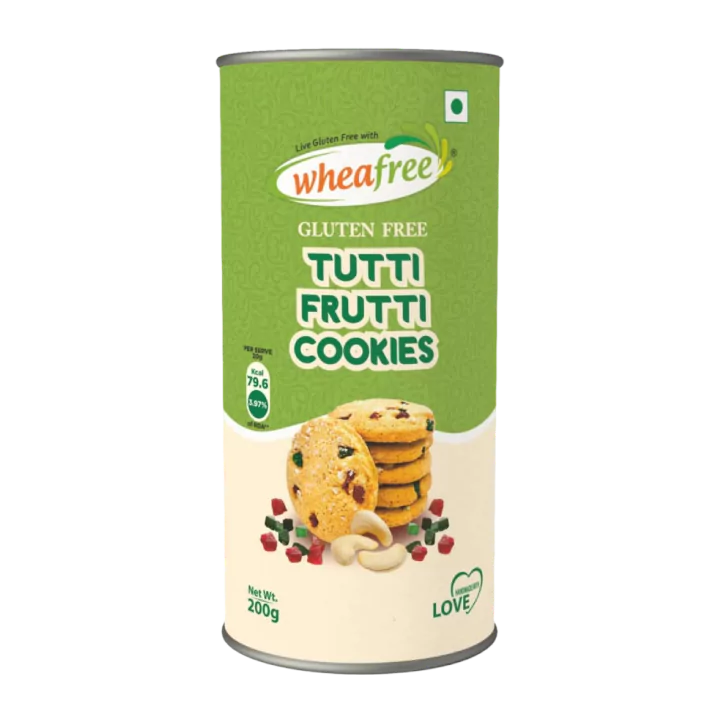 Gluten Free Tutti Frutti Cookies
