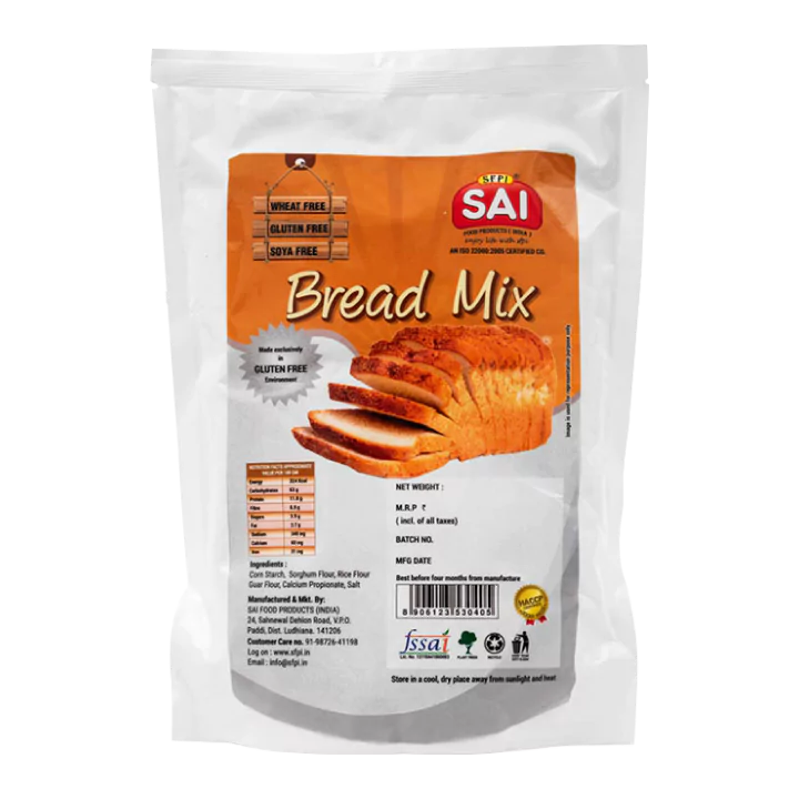 Bread Mix Gluten Free 