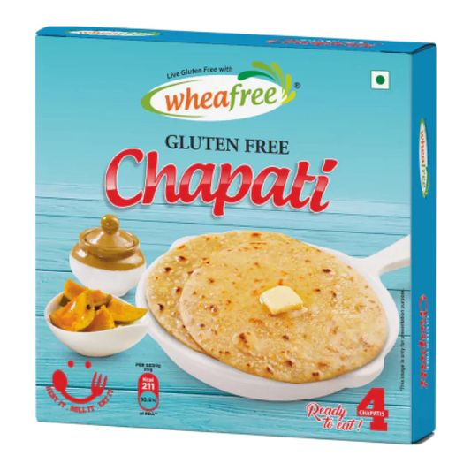 Gluten Free Ready to Eat Chapati (4pcs)