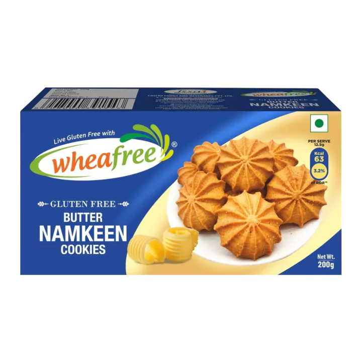 Gluten Free Butter Namkeen Cookies