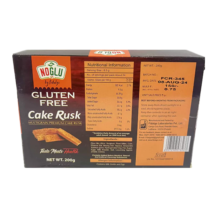 Gluten Free Cake Rusk