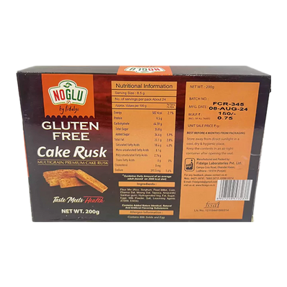Gluten Free Cake Rusk