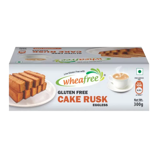 Gluten Free Cake Rusk Eggless