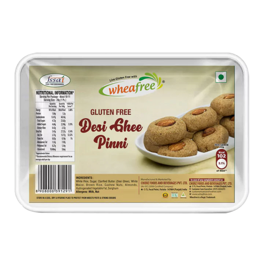 Gluten Free Desi Ghee Pinni