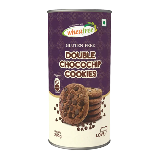 Gluten Free Double Chocochip Cookies