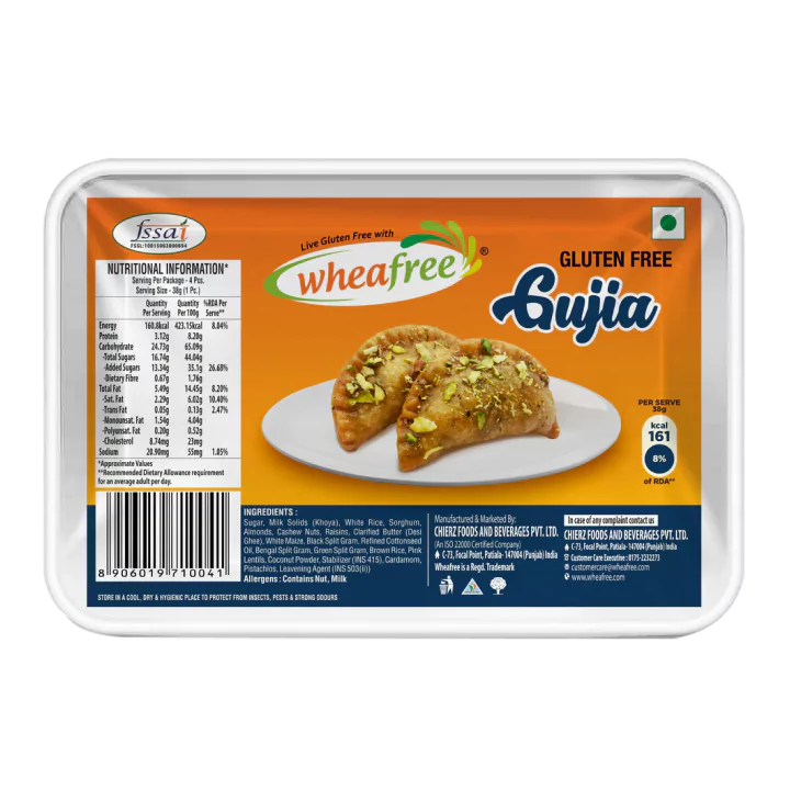 Gluten Free Gujia- 4Pcs
