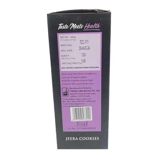 Gluten Free Jeera Cookies 