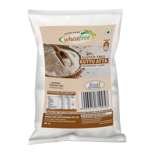 Gluten Free Kuttu Atta (Buckwheat Flour)
