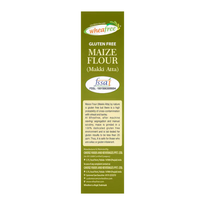 Gluten Free Maize Flour (Makki Atta) 1