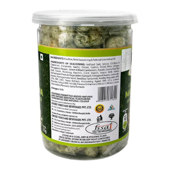 Gluten Free Makhana - Mint Flavour 1