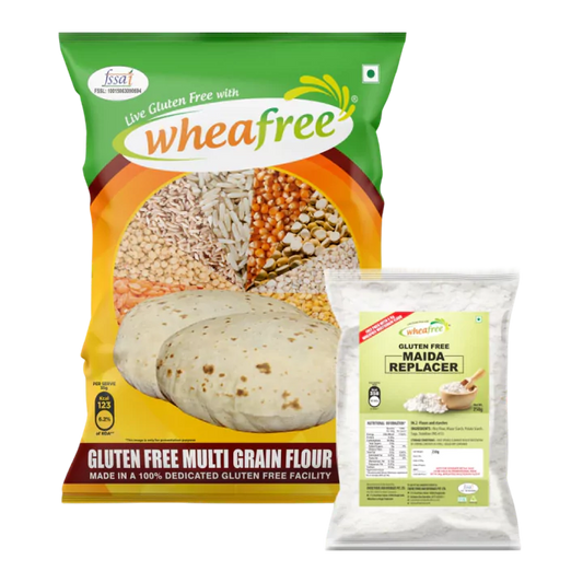 Gluten Free Multigrain Flour (5kg) + Free Maida Replacer (250g)