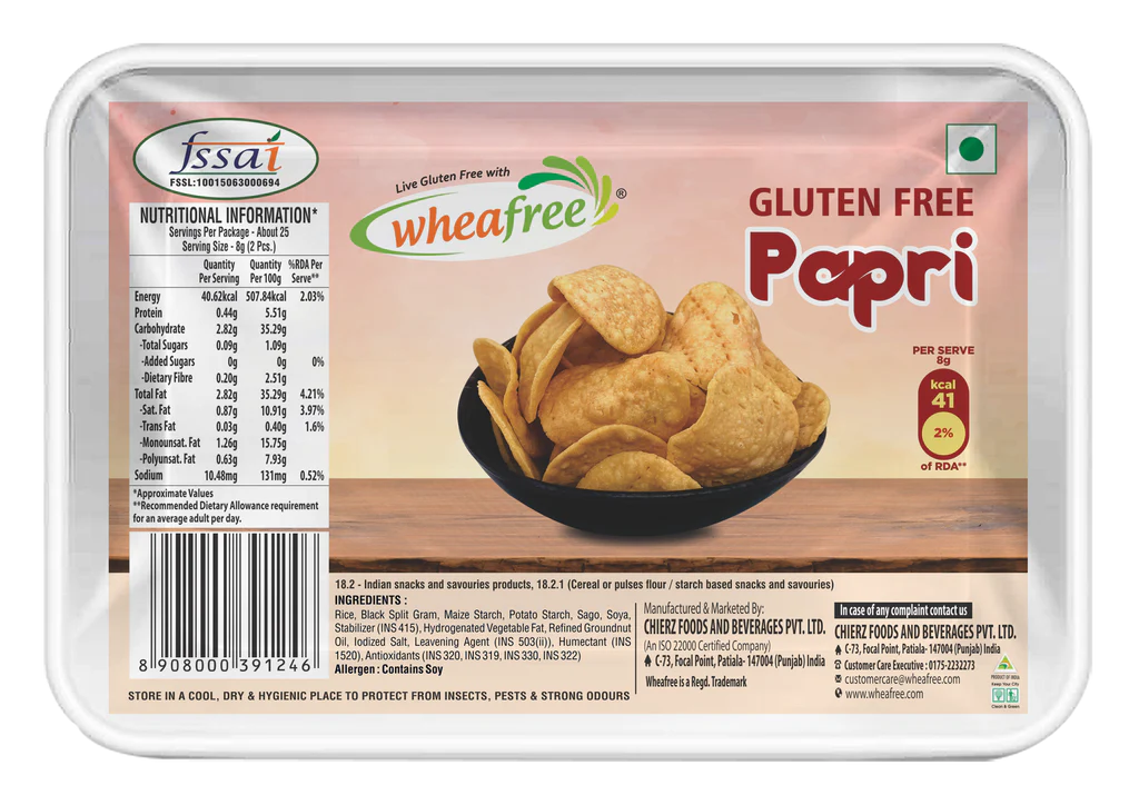 Gluten Free Papari