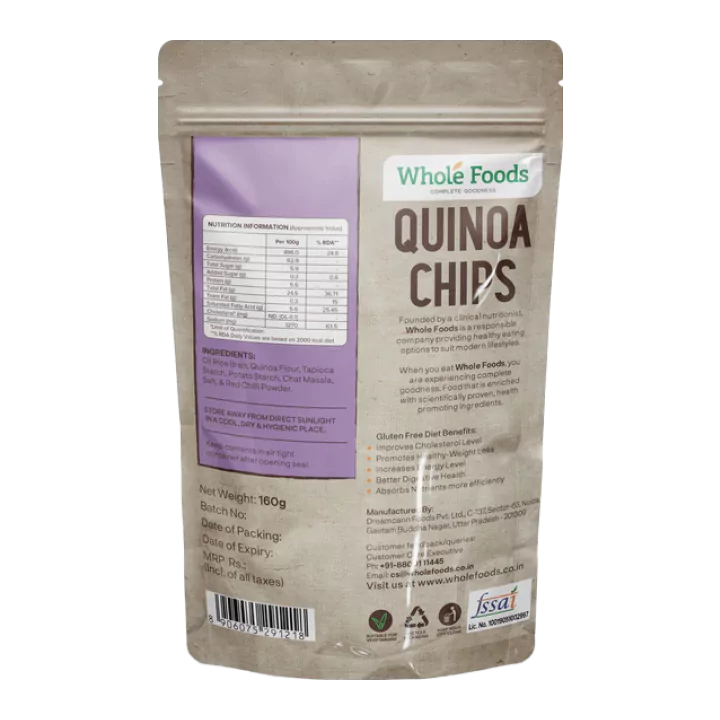 Gluten Free Quinoa Chips