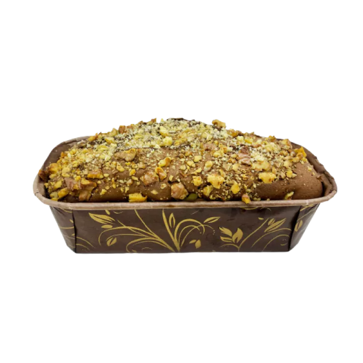 Gluten Free Sliced Chocolate Nut Cake