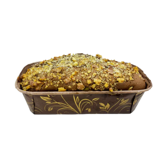 Gluten Free Sliced Chocolate Nut Cake