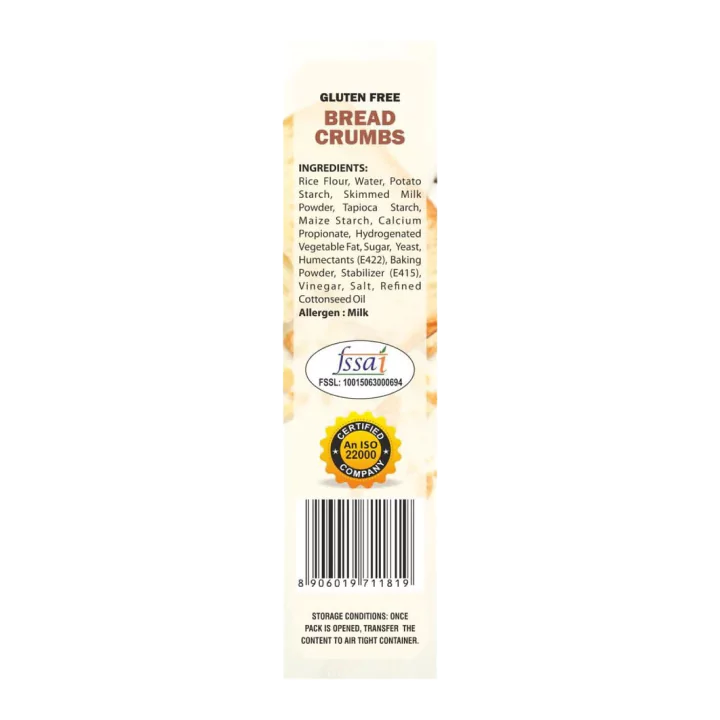 Gluten free Bread Crumbs 1