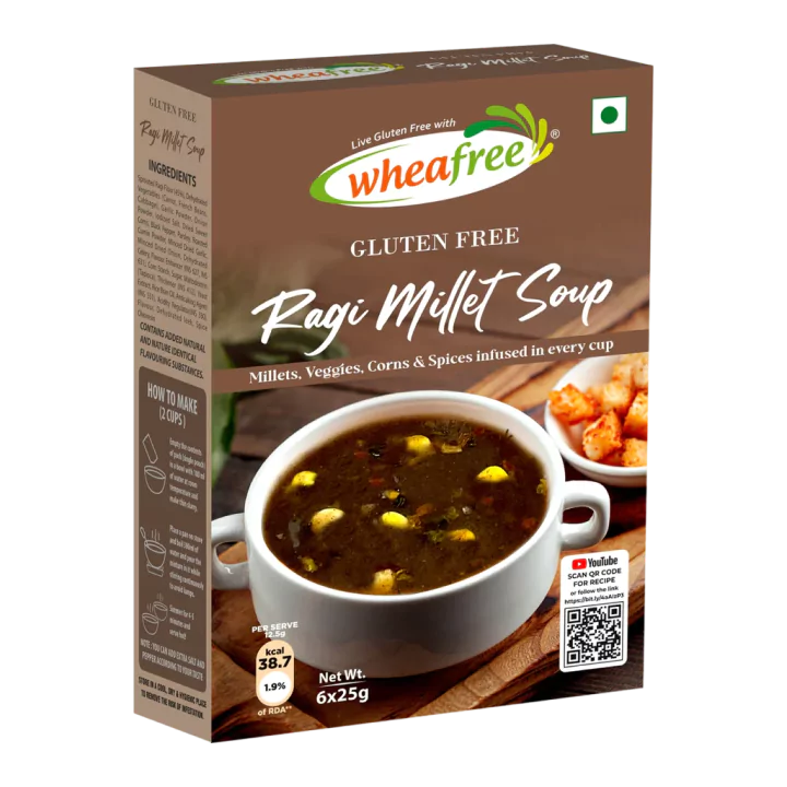 Gluten free Ragi Millet Soup Mix