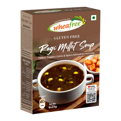 Gluten free Ragi Millet Soup Mix