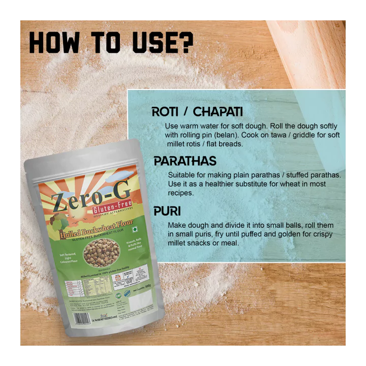 Hulled Buckwheat Flour 04