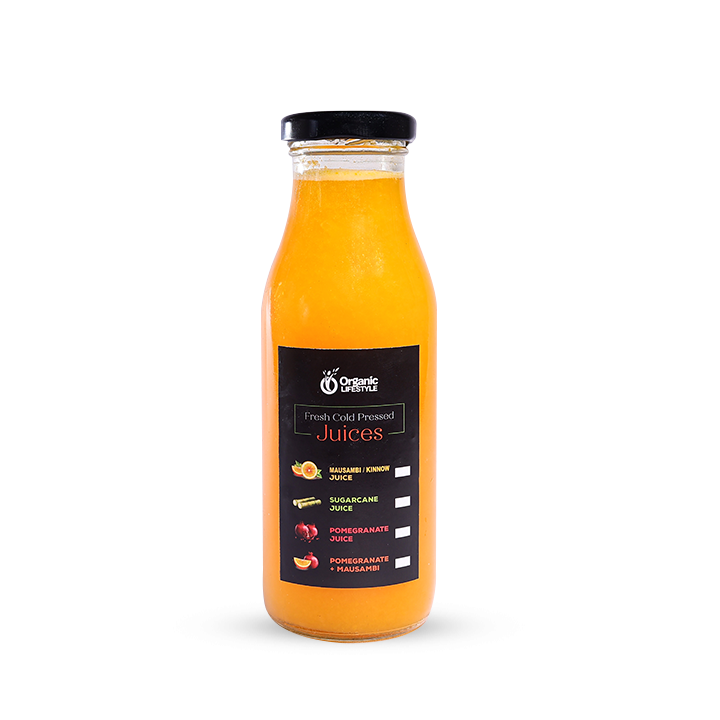 Fresh Cold-Pressed Mosambi Juice With Pulp