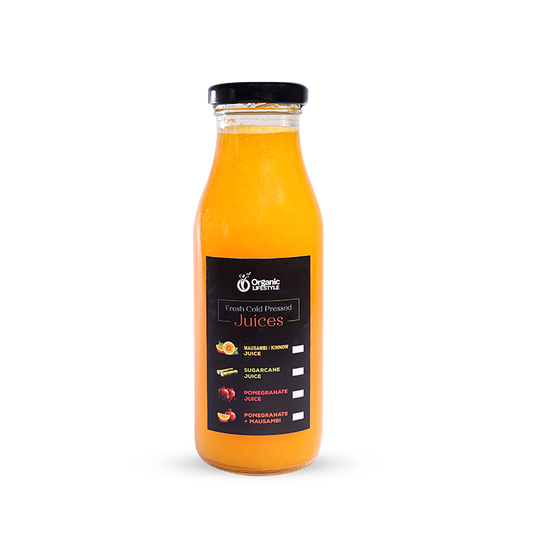 Fresh Cold-Pressed Mosambi Juice With Pulp