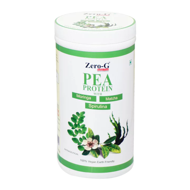 Pea Protein with Moringa, Matcha & Sprirulina