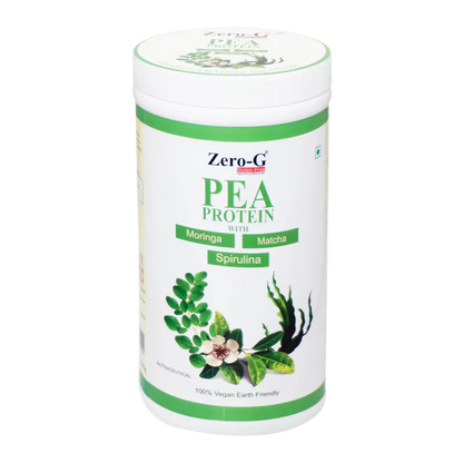 Pea Protein with Moringa, Matcha & Sprirulina