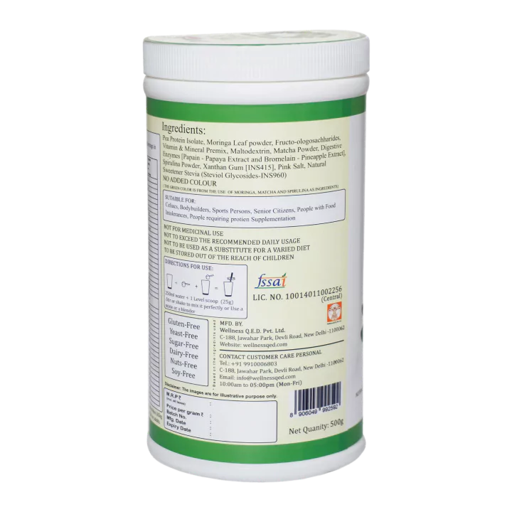 Pea Protein with Moringa, Matcha & Sprirulina03