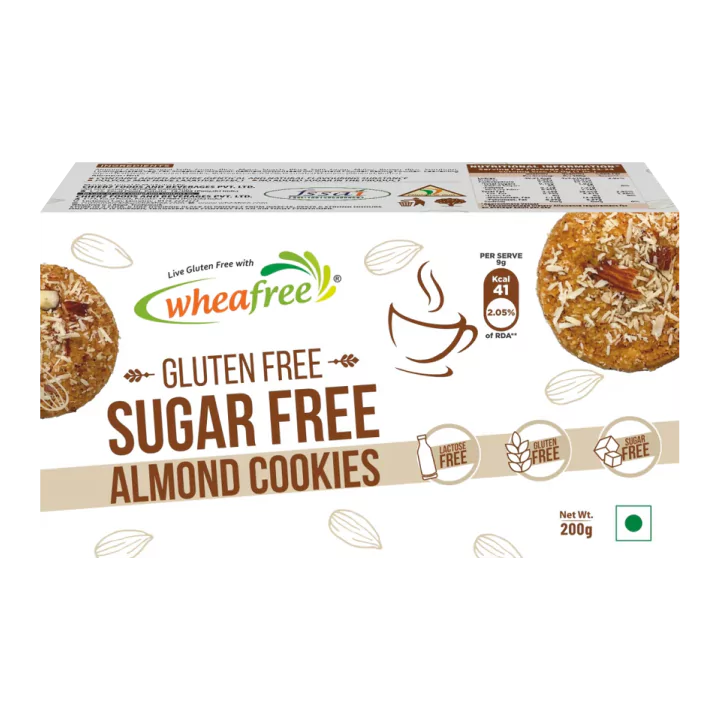 Gluten Free Sugarfree Almond Cookies