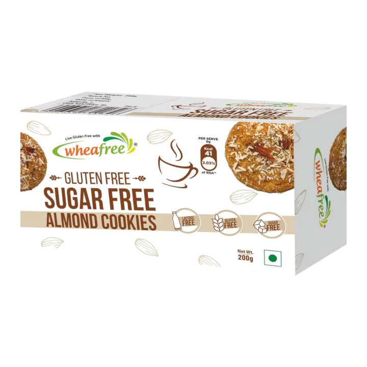 Gluten Free Sugarfree Almond Cookies