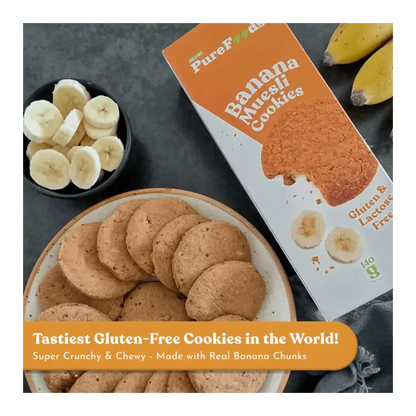 Banana Muesli Cookies