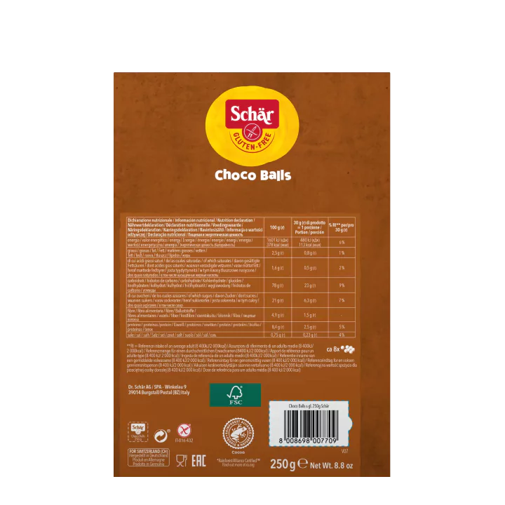 Choco Balls Breakfast Cereal