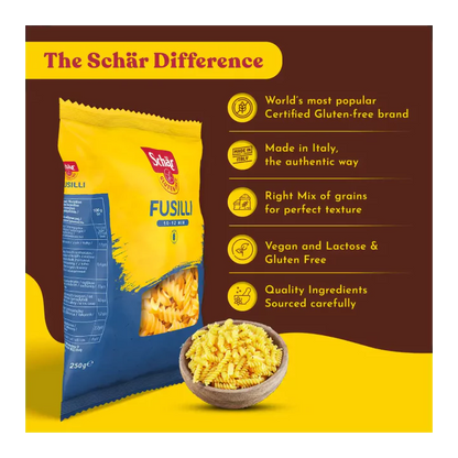 Gluten-Free Fusilli Pasta