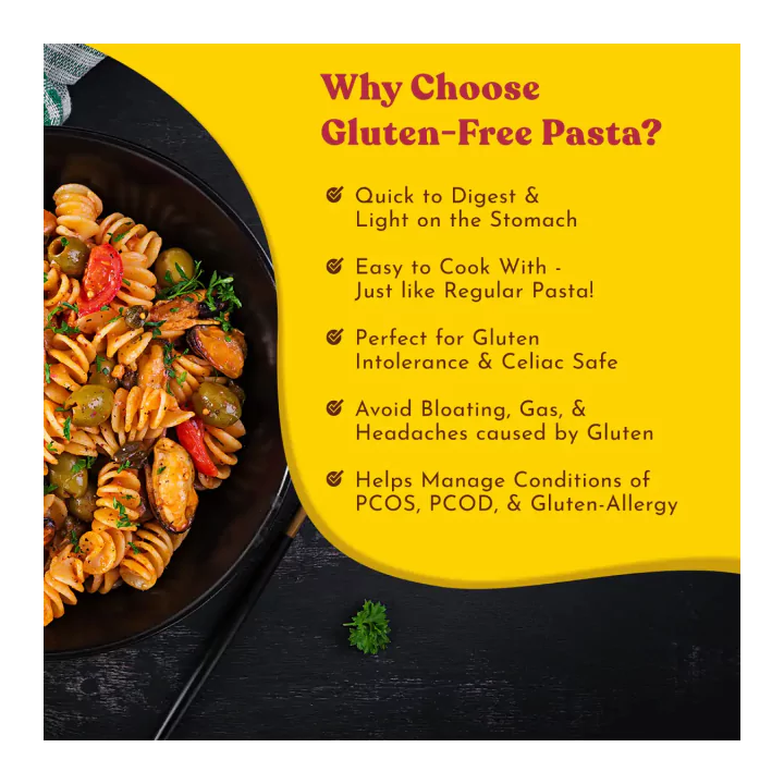 Gluten-Free Fusilli Pasta