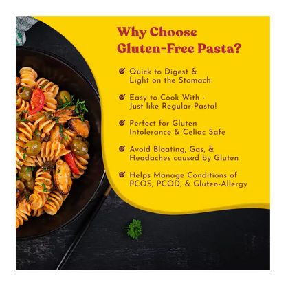 Gluten-Free Fusilli Pasta