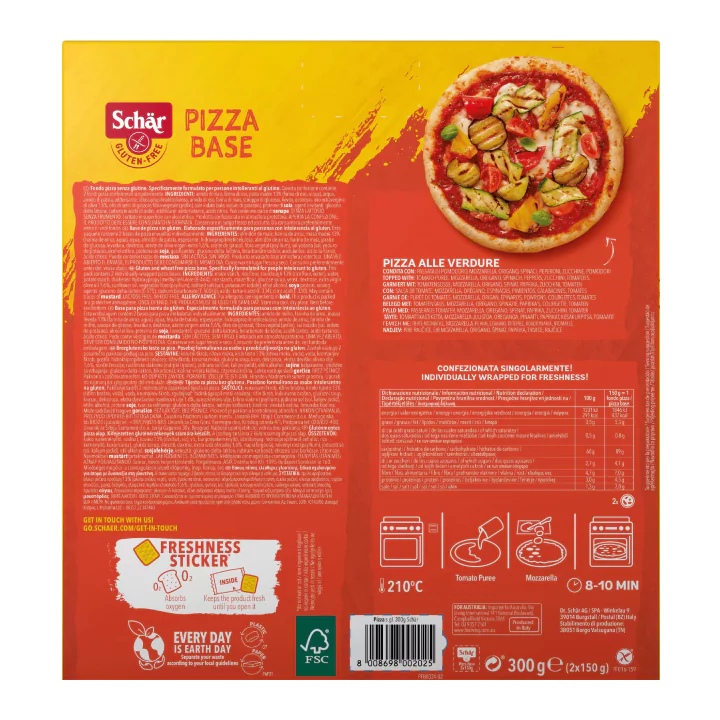 Gluten-Free Pizza Base