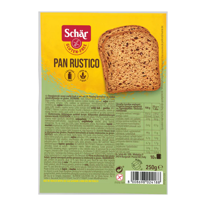 Pan Rustico ( Gluten-Free Brown Bread)