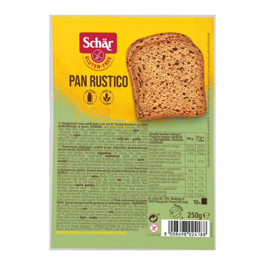 Pan Rustico ( Gluten-Free Brown Bread)