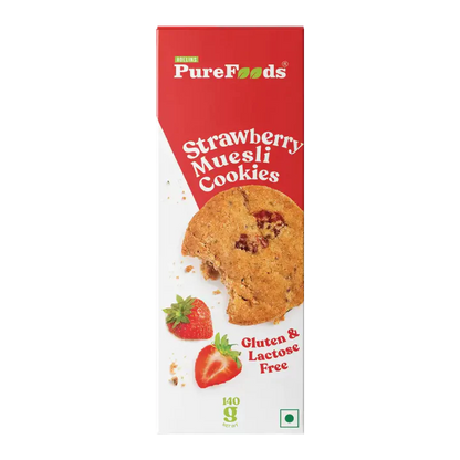 Strawberry Muesli Cookies