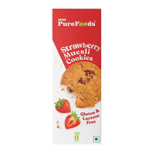 Strawberry Muesli Cookies