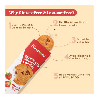 Strawberry Muesli Cookies