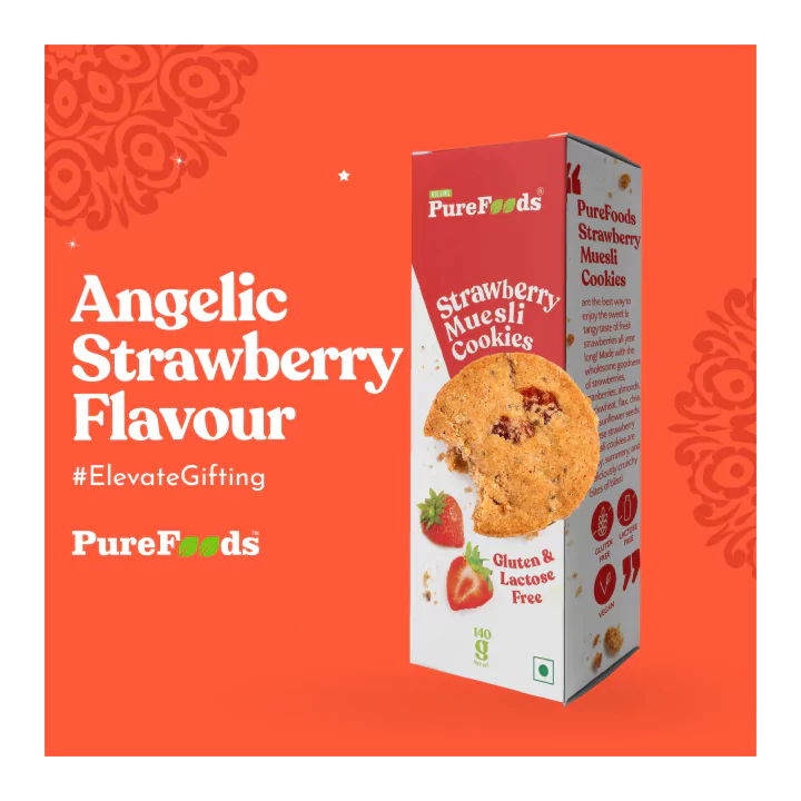 Strawberry Muesli Cookies