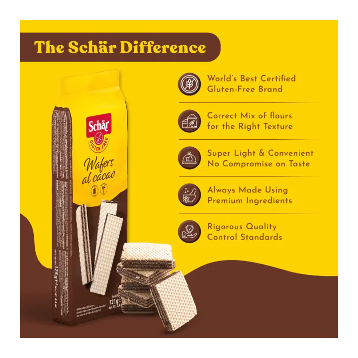 Wahers al Cacao ( Chocolate Wafers)